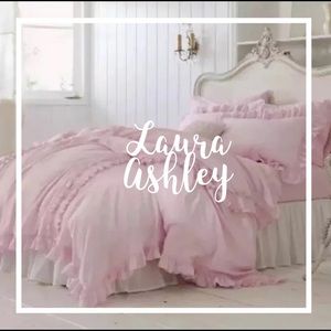 LAURA ASHLEY Shabby Chic Pink Full/queen Duvet